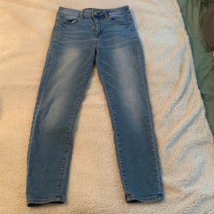 american eagle high rise skinny jeans